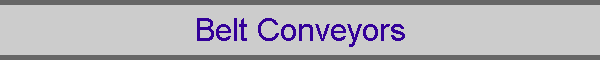 Belt Conveyors